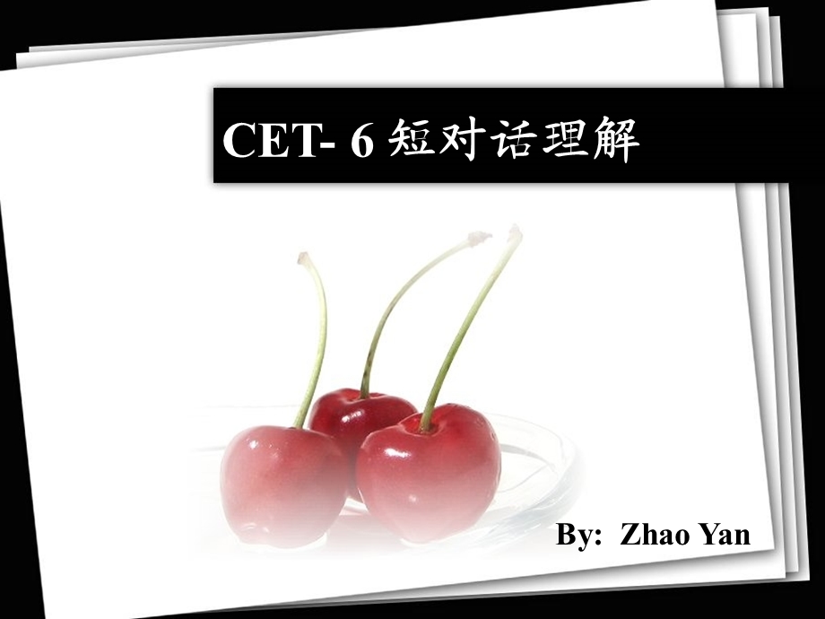 CET-6短对话理解-六级.ppt_第1页