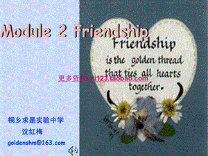 NSE外研社英语八年级下Module2Friendsh.ppt