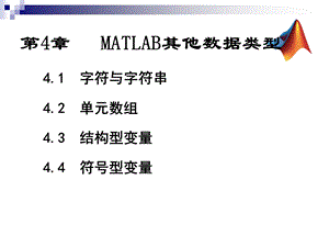 MATLAB其他数据类型.ppt