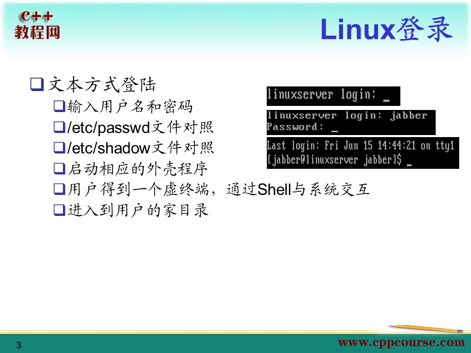 Linux基本操作[C教程网cppcou.ppt_第3页