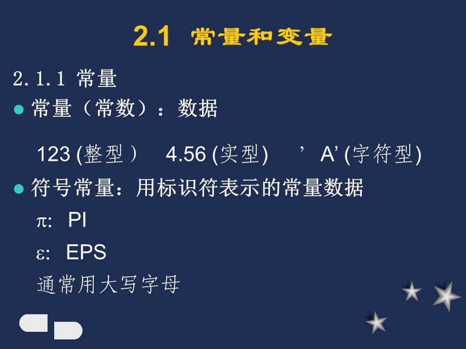 c语言程序设计基础第4章(基本数据类型和表达式).ppt_第3页