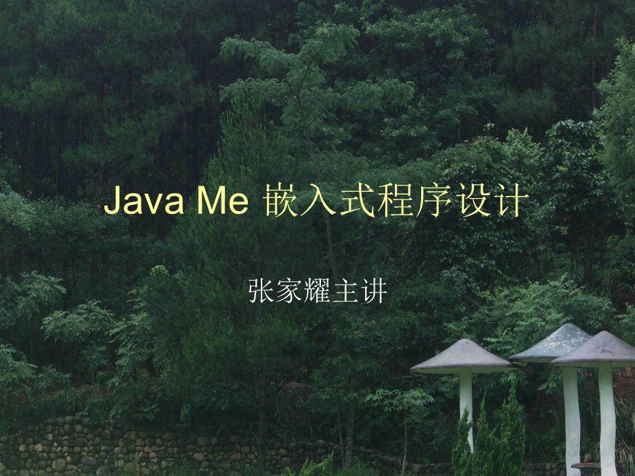 JavaMe嵌入式程序设计cha.ppt_第1页