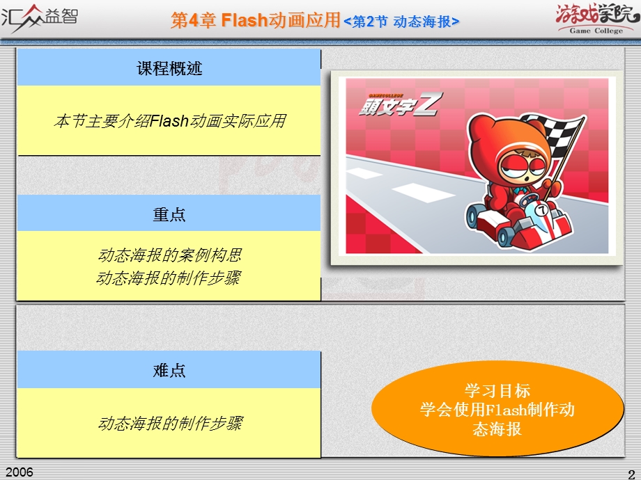 flash教程制作跑跑卡丁车海报.ppt_第2页