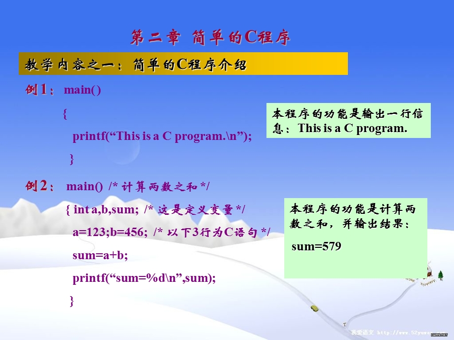 C语言PPT课件第二章简单c程序.ppt_第1页