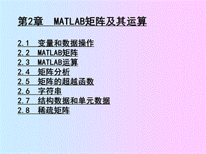 MATLAB矩阵及其运算(wang).ppt