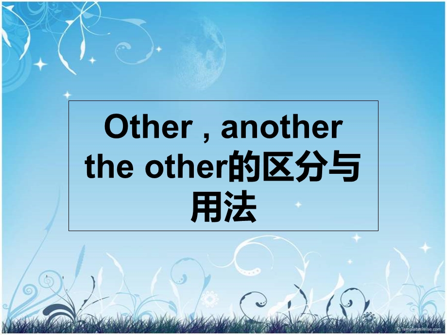 other用法及练习.ppt_第1页