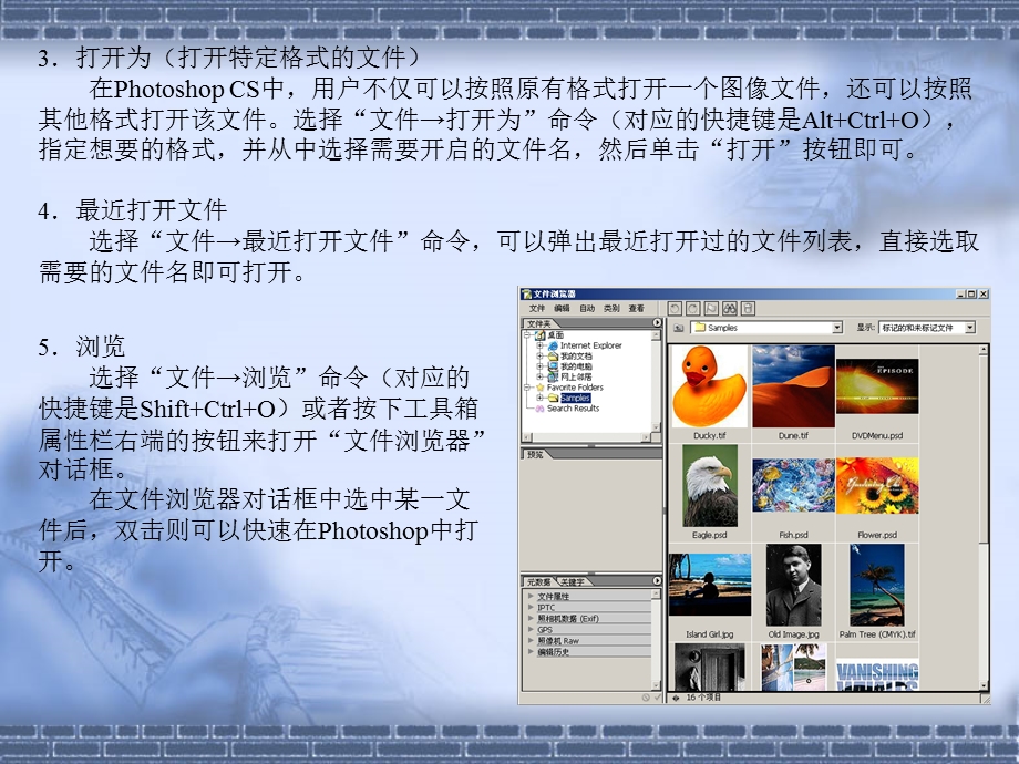 PhotoshopCS中文版实用教程第3章.ppt_第3页