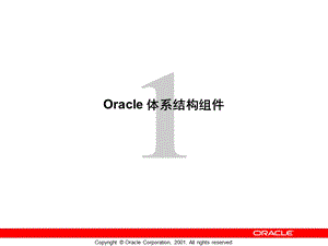 Oracle体系结构组件.ppt