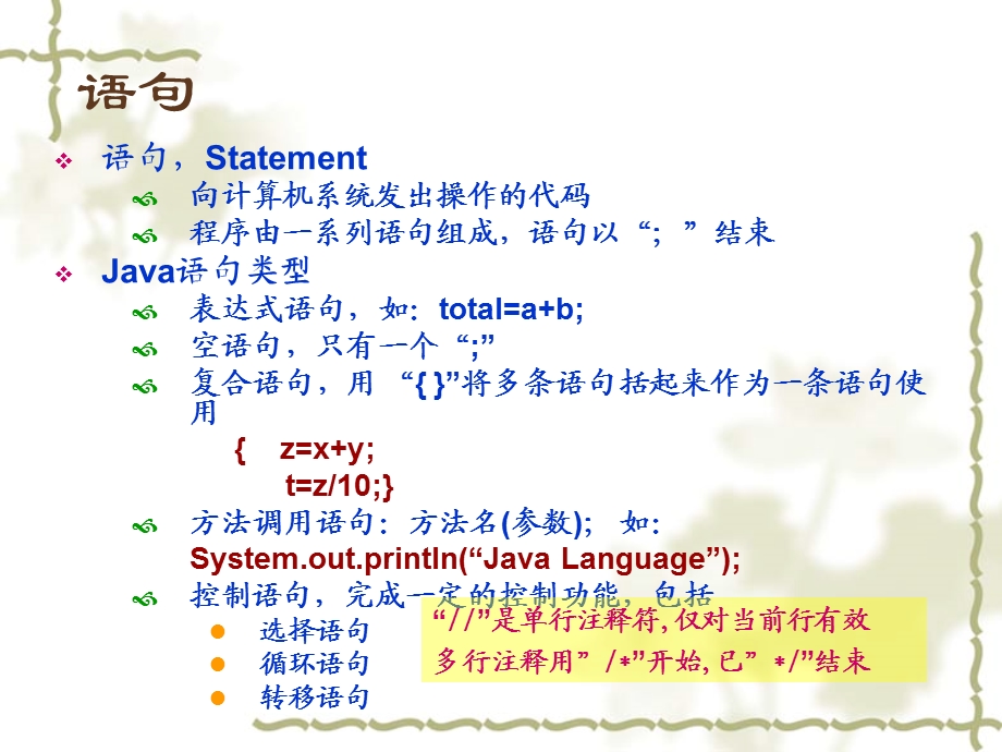 JAVA语言程序设计-JAVA流程控制.ppt_第2页