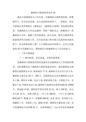 森林防火隐患排查总结28.docx