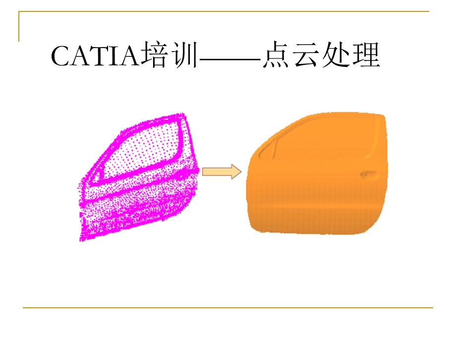 CATIA点云处理模块-逆向工程.ppt_第1页