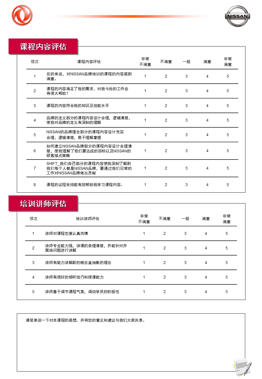 NISSAN品牌培训调查问卷.ppt_第2页