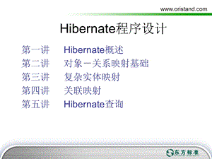 Hibernate基础讲解.ppt