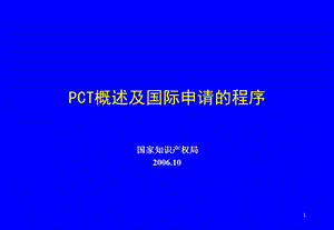 CT概述及国际申请的主要程序.ppt