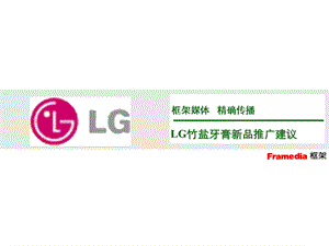 LG竹盐牙膏投放建议.ppt