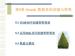 Oracle表的创建与管理.ppt