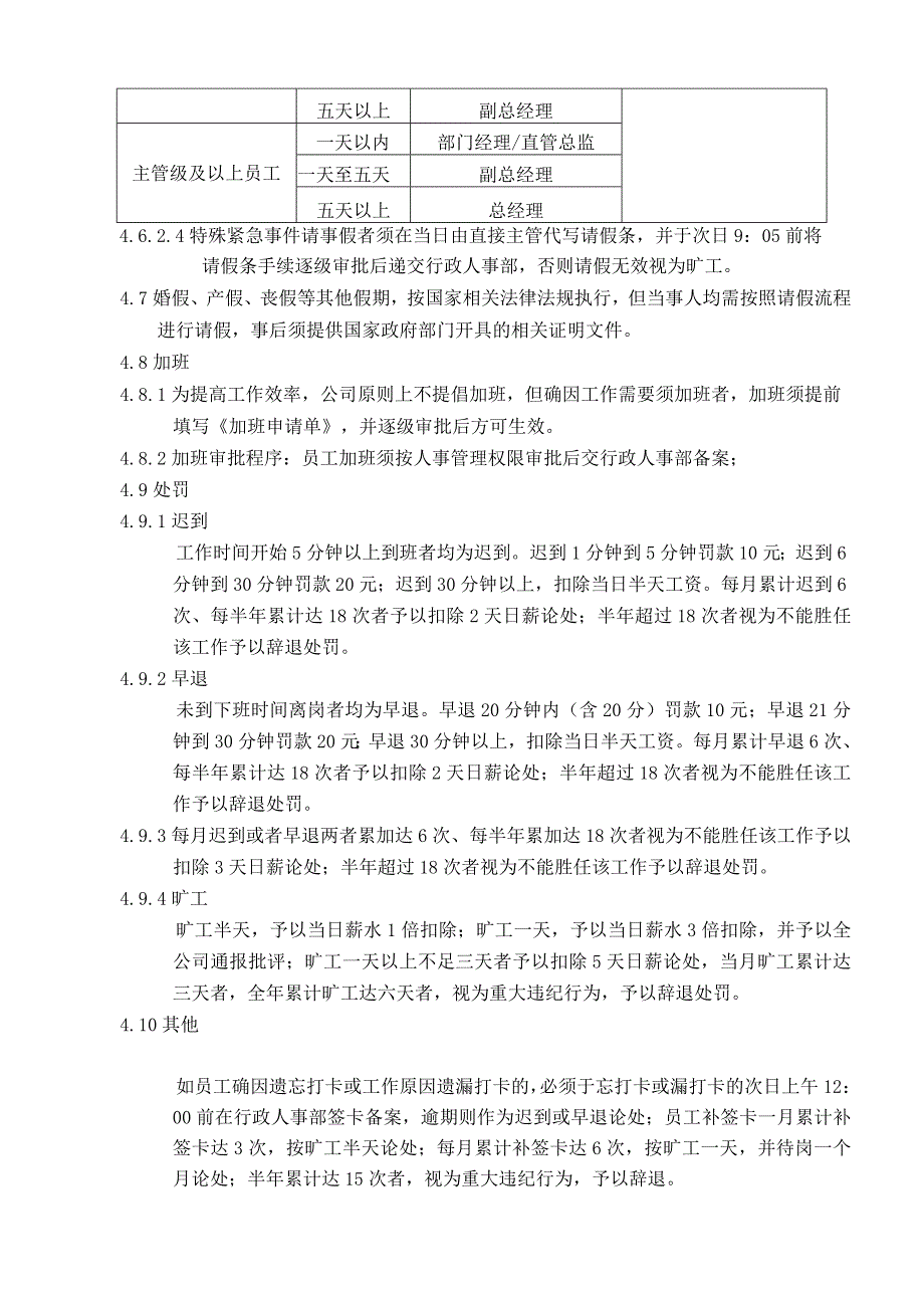 互联网公司管理制度001巨网科技考勤管理制度.docx_第3页