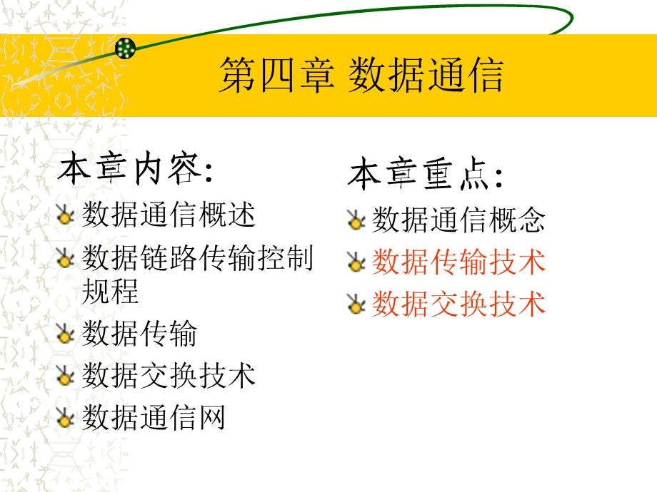 《现代通信技术课件》第四章数据通信.ppt_第1页