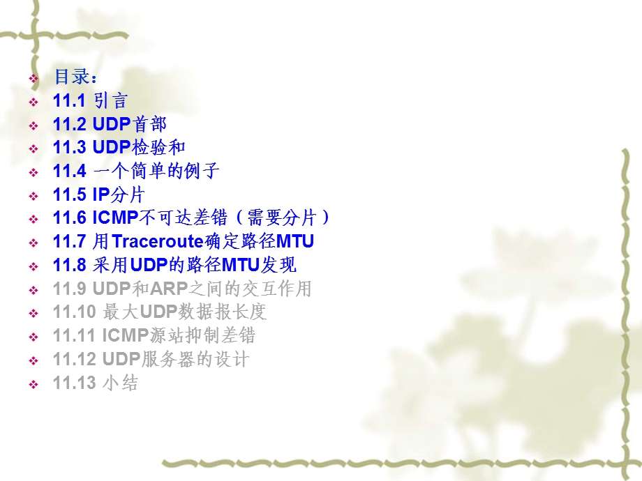 TCPIP协议第11章UDP：用户数据报.ppt_第2页