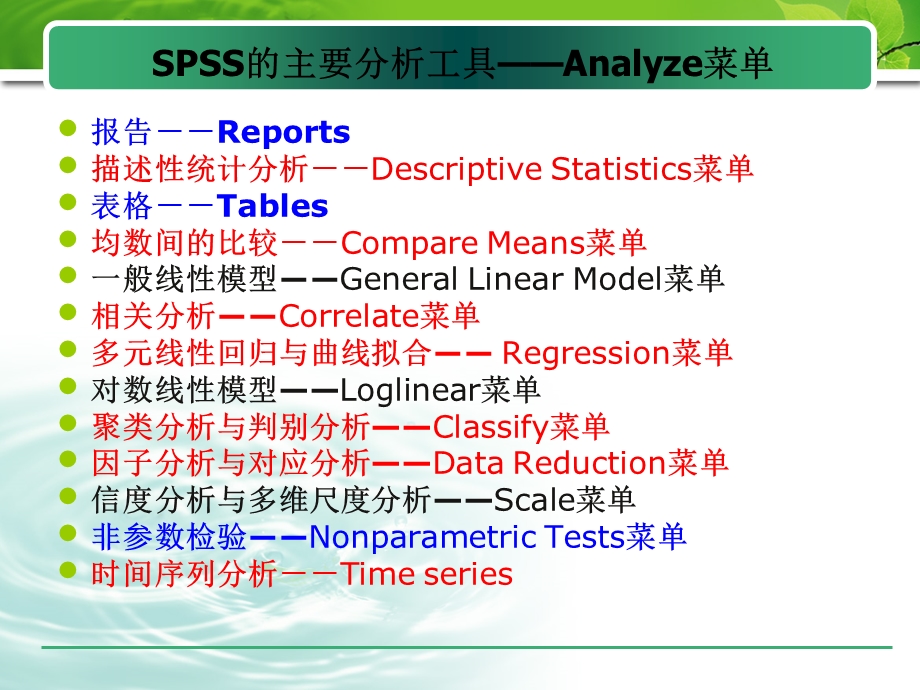 SPSS基本统计分析.ppt_第2页