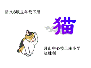 s版五年级语文下册猫.ppt