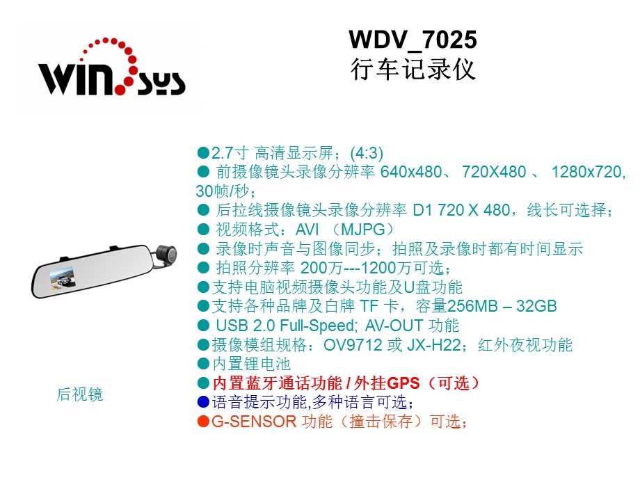 Winsys-行车记录仪STK2570产品介绍Phil.ppt_第2页