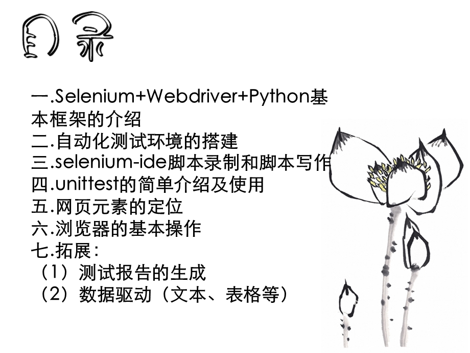 SeleniumWebdriverPython自动化测试环境.ppt_第2页