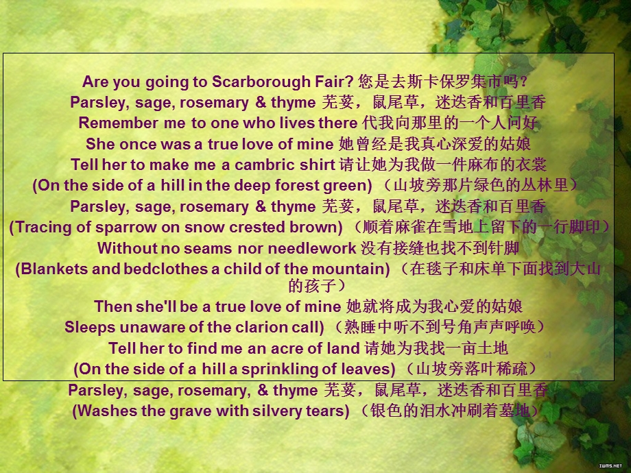 scarboroghfair斯卡布罗集市.ppt_第2页