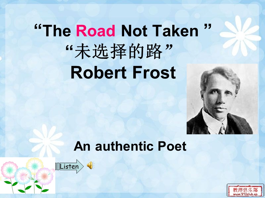 The-Road-Not-Taken未选择的路.ppt_第3页