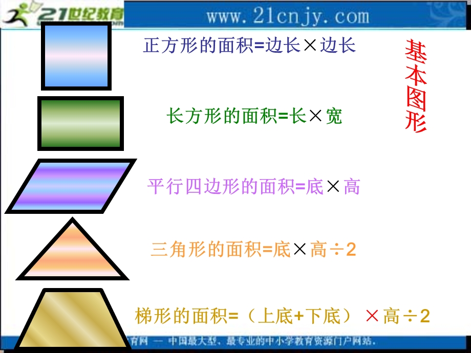 (北师大版)五年级数学课件上册组合图形面积.ppt_第3页