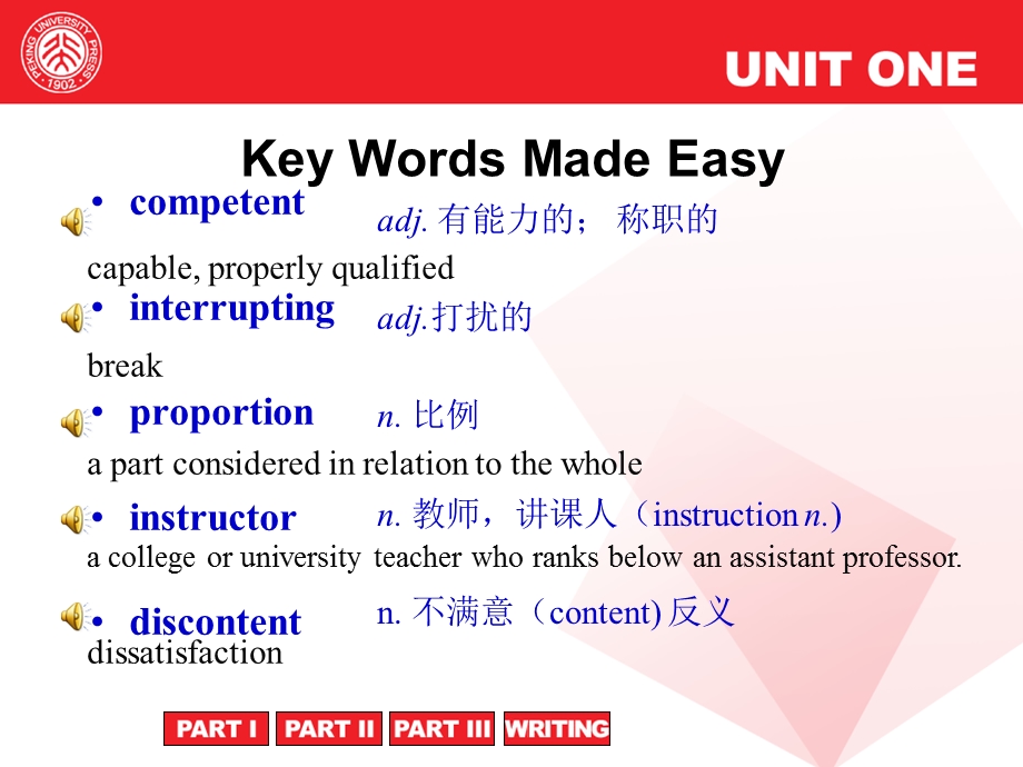 unit2北大大学英语第一册.ppt_第2页