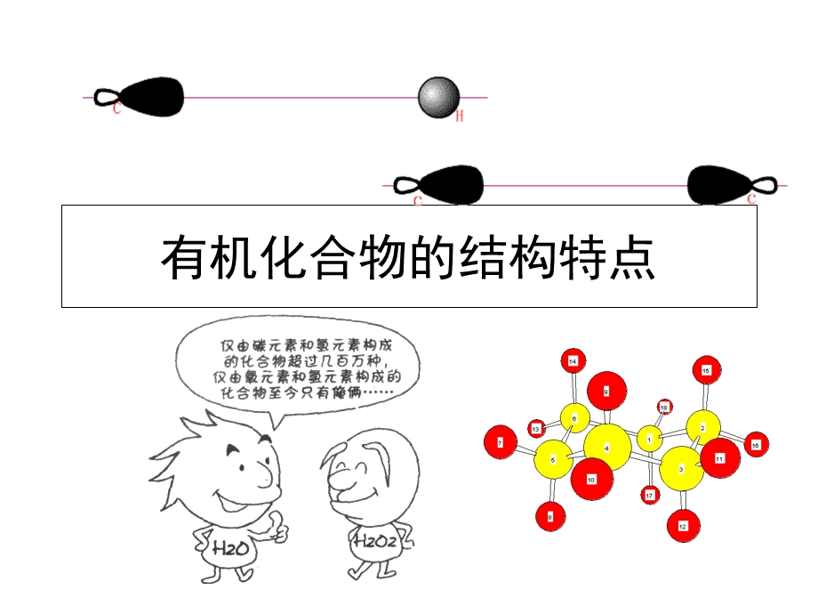 《有机化合物的结构特点》课件(人教版).ppt_第1页