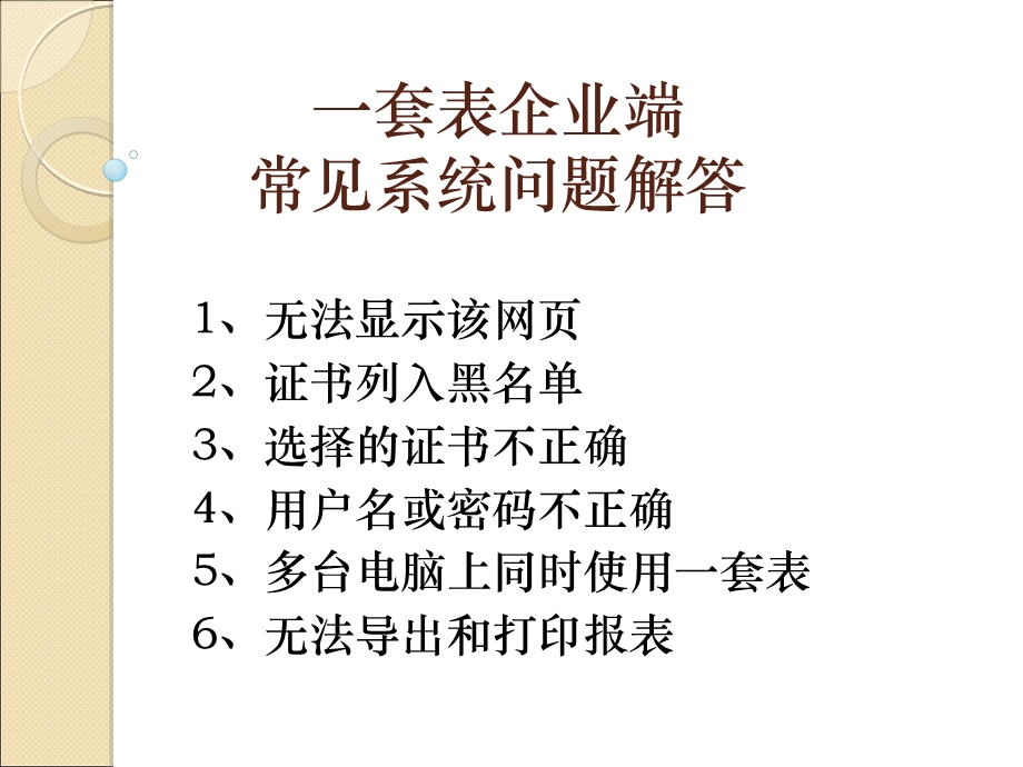 一套表企业端常见系统问题解析.ppt_第1页