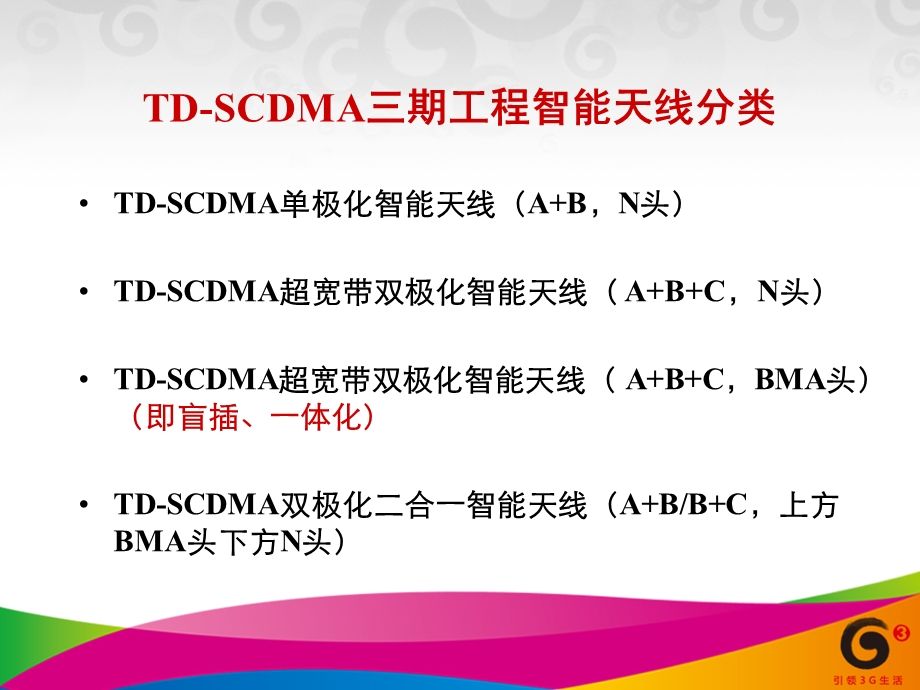 TD-SCDMA三期工程智能天线主要性能及集采情况通报V.ppt_第3页