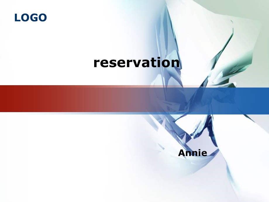 reservation(房间预订).ppt_第1页