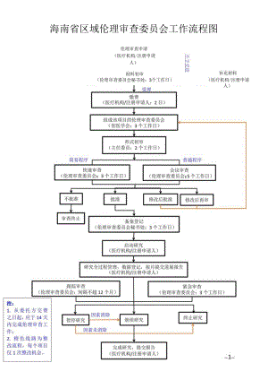 海南省省级区域伦理委员会工作流程图.docx