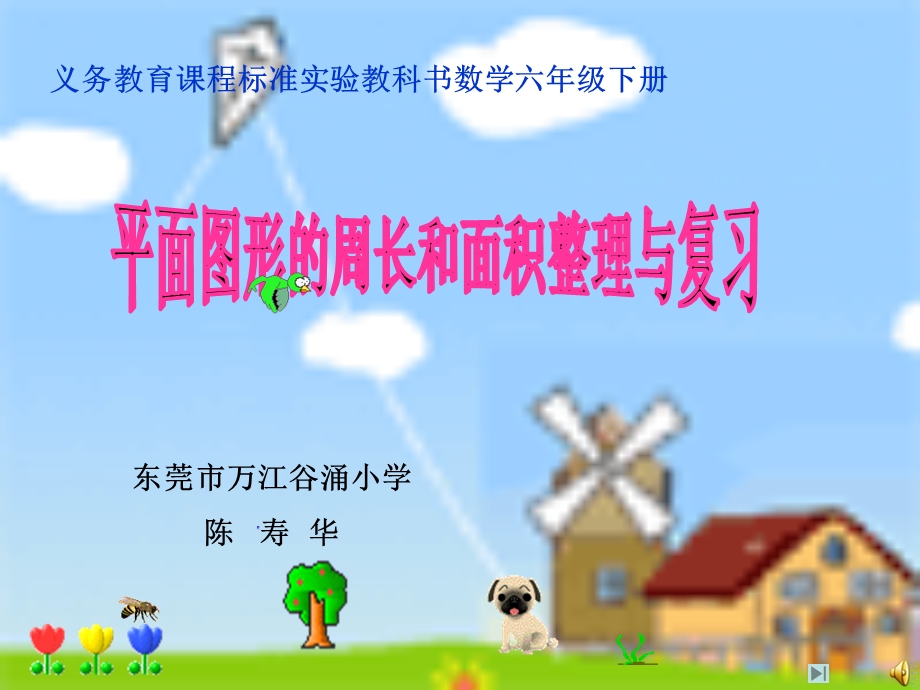 《平面图形面积的整理》陈寿华.ppt_第1页