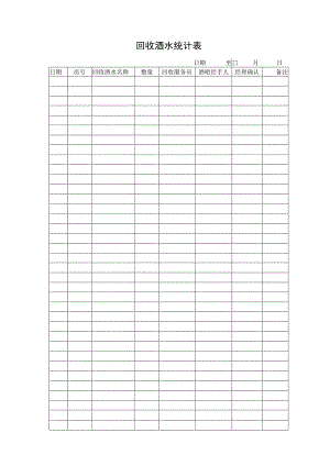 回收酒水统计表.docx