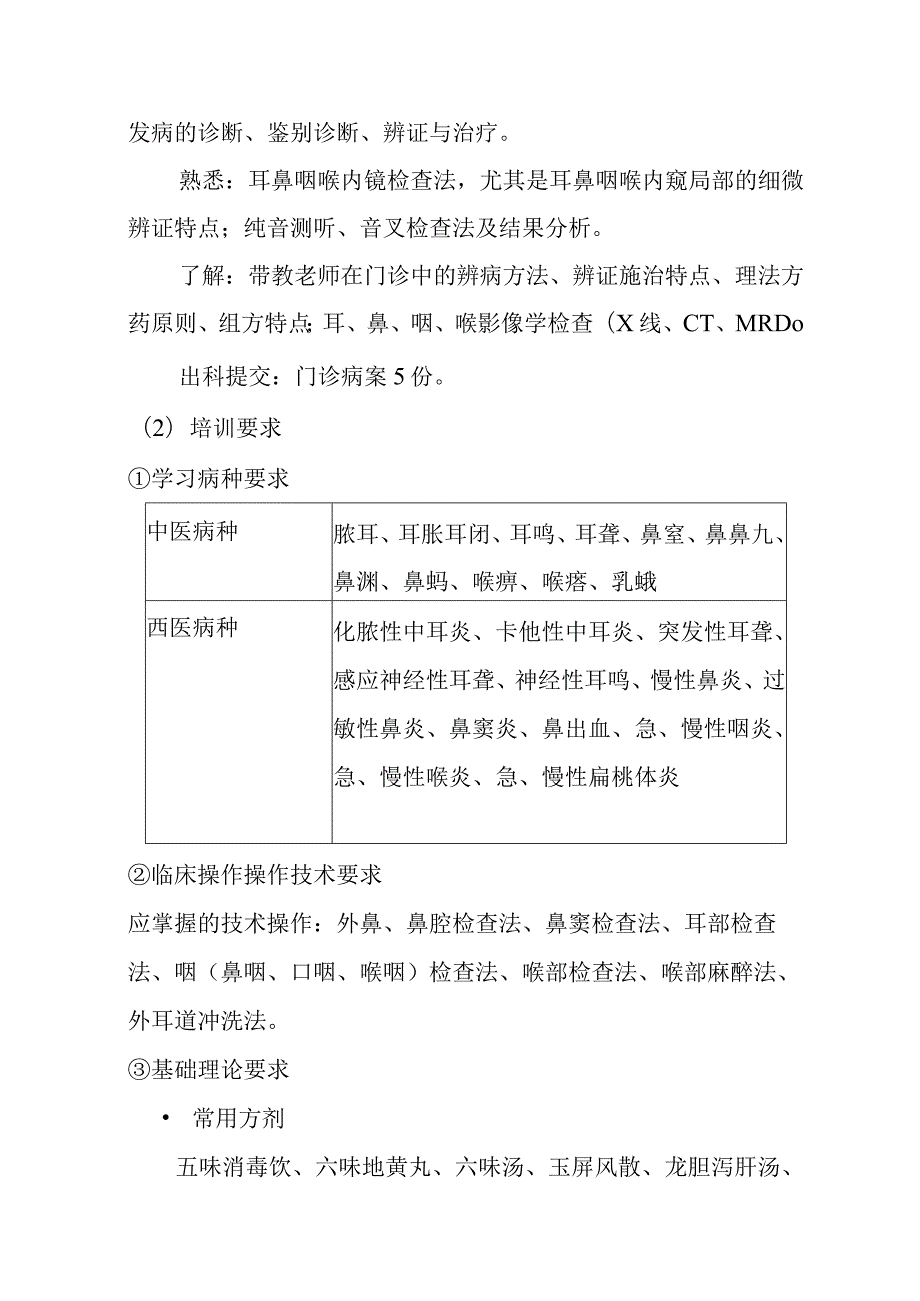 中医五官科住院医师培训内容.docx_第3页