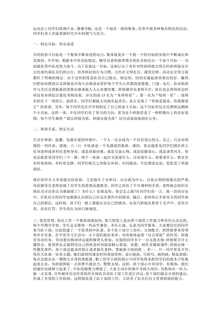 红旗中队申报说明材料村级五面红旗申报说明材料.docx_第2页