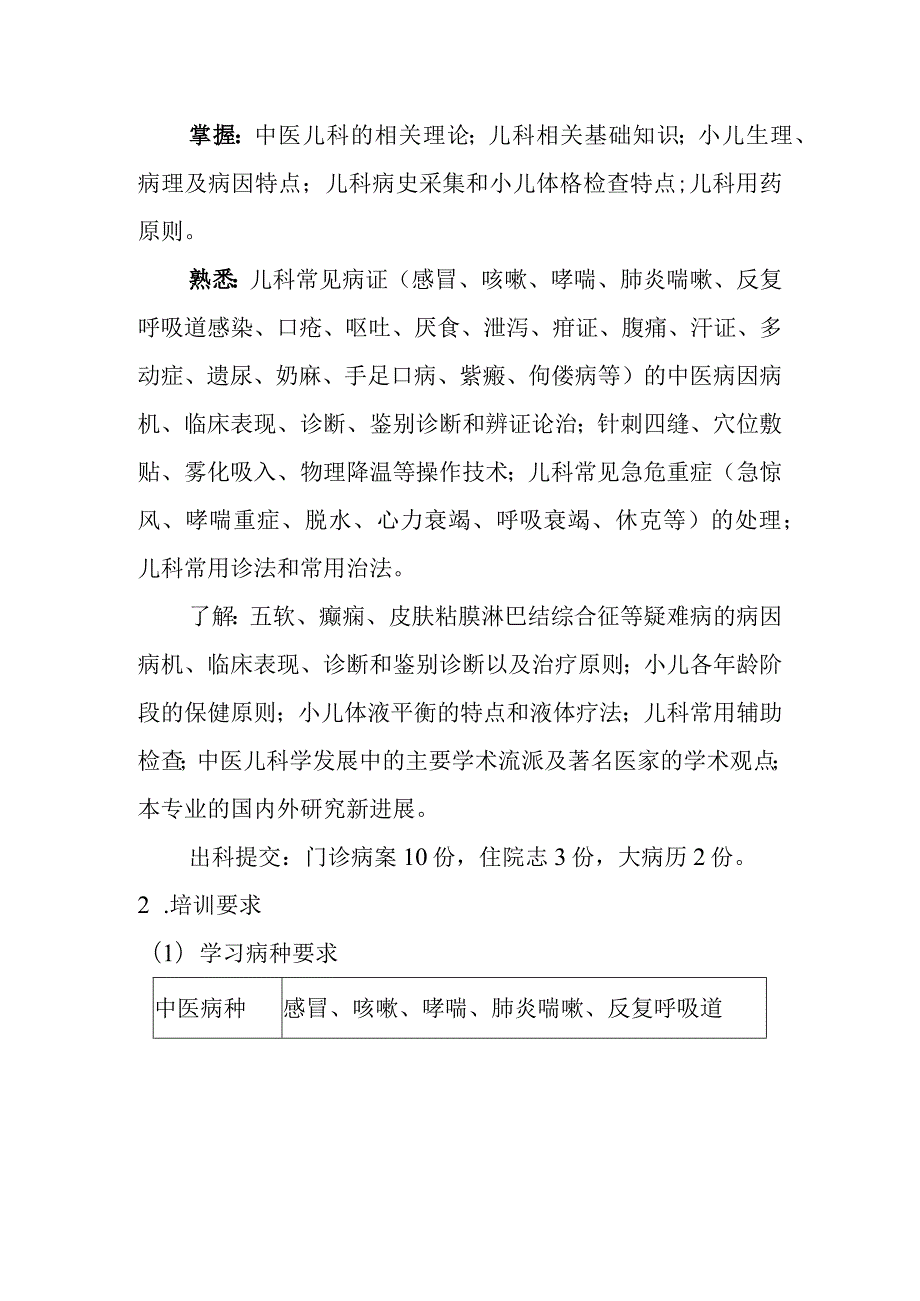 中医儿科住院医师培训内容.docx_第2页