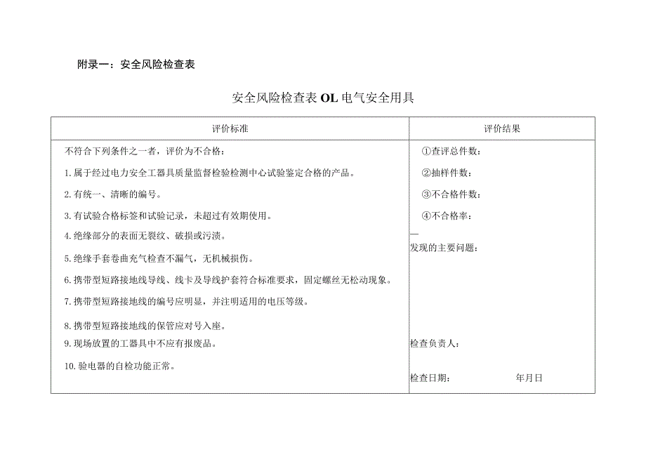 安全隐患排查表（专业性每半年至少一次)标准模板.docx_第1页