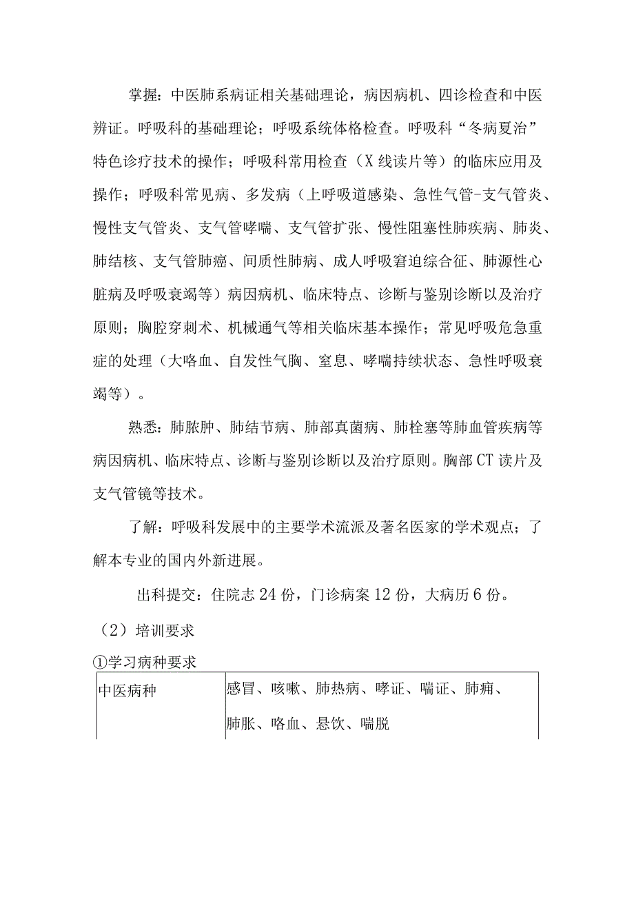 中医住院医师内科培训大纲.docx_第2页