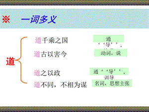 为政以德一词多义.ppt