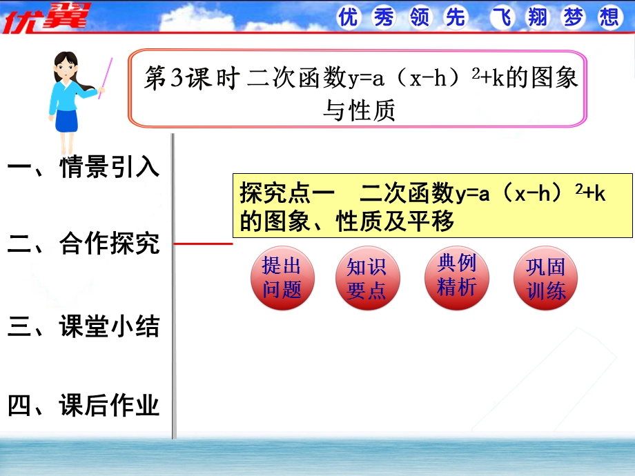 九年级数学讲义-2213二次函数的图象和性质.ppt_第1页