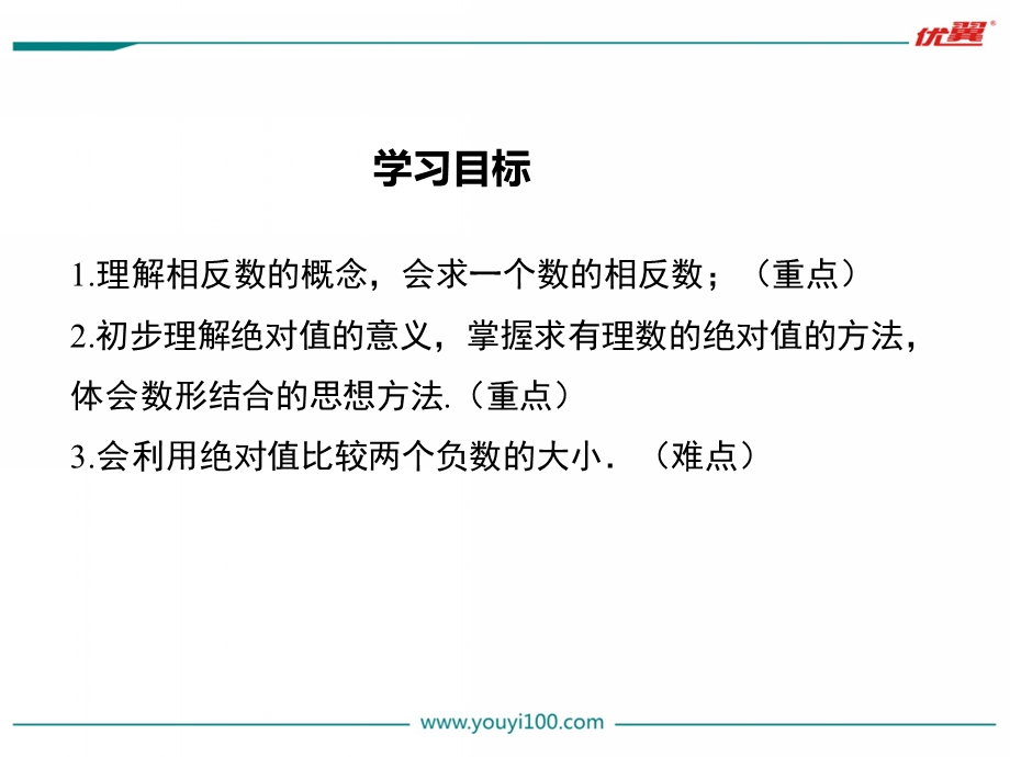 七年级上册数学(北师大版)教学课件-2.3绝对值.ppt_第2页