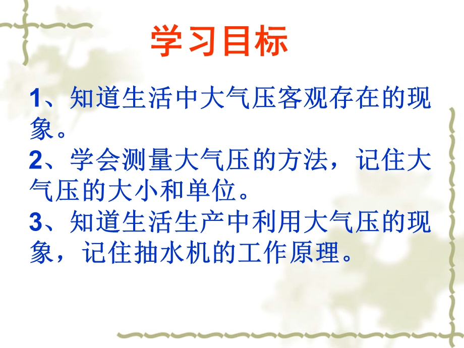 人教新课标物理九年级第十四章第三节大气的压强课件.ppt_第2页