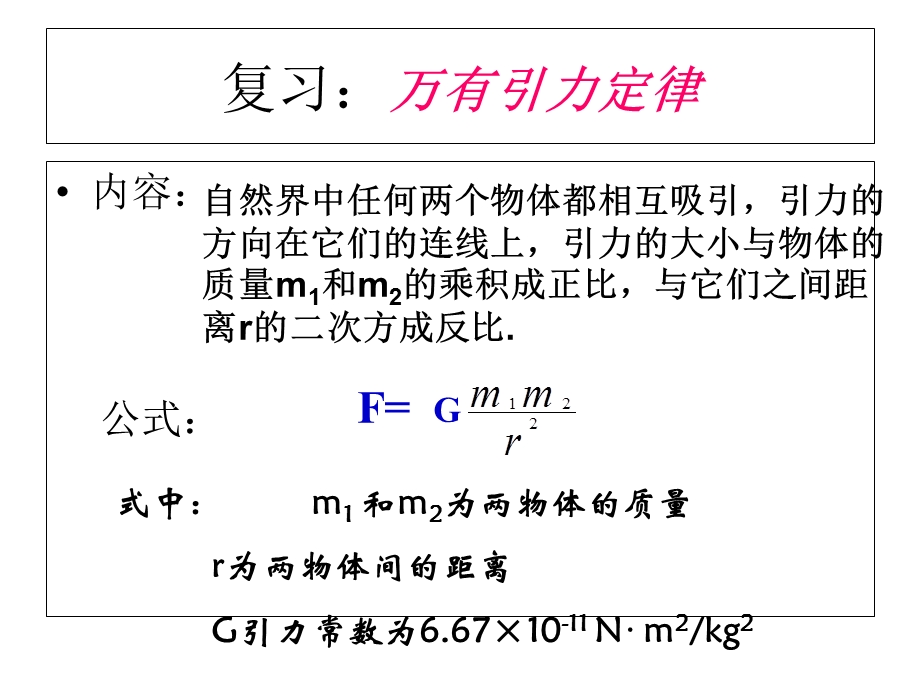 万有引力理论的成就课件(上课用).ppt_第2页