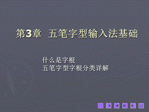 五笔打字简明教程教学课件第3章.ppt