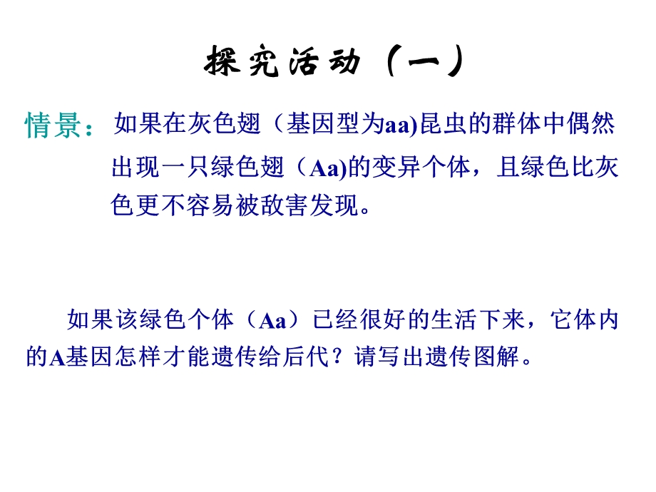 人教版教学课件现代生物进化理论主要内容二.ppt_第3页